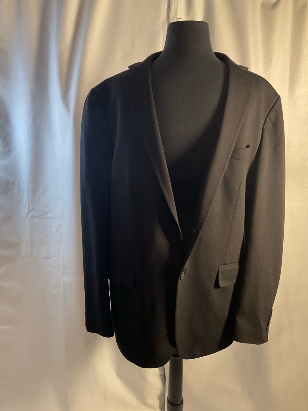 Apt. 9 Black Single-Breasted Men's Blazer